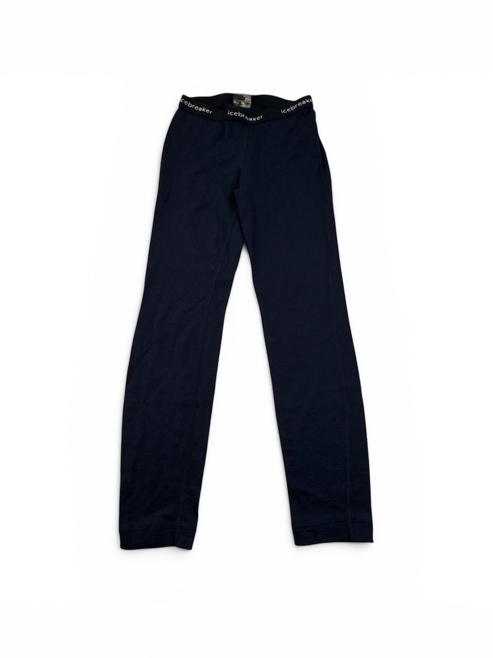 Icebreaker Kids Merino Wool 200 Thermal Pants 8 Years Blue Base Layer Leggings